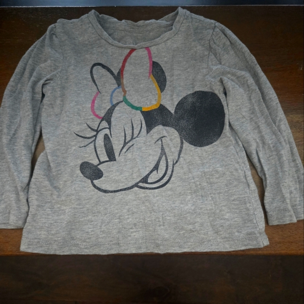 GAP Minnie mouse 2T long sleeve shirt